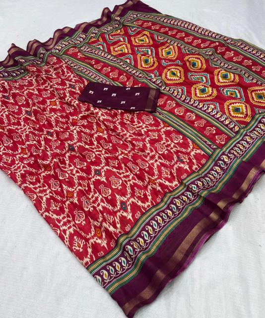 Vastrangan ajrakh print saree clothing wholesalers in india